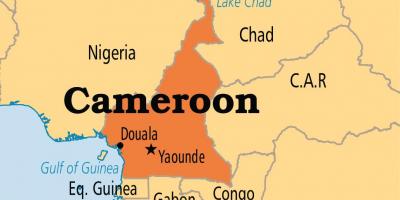 Ramani ya yaounde Cameroon